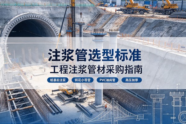 漠河注浆管选型标准