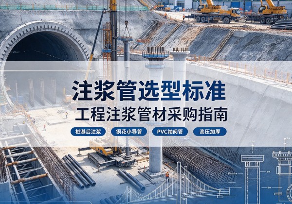 漠河注浆管选型标准